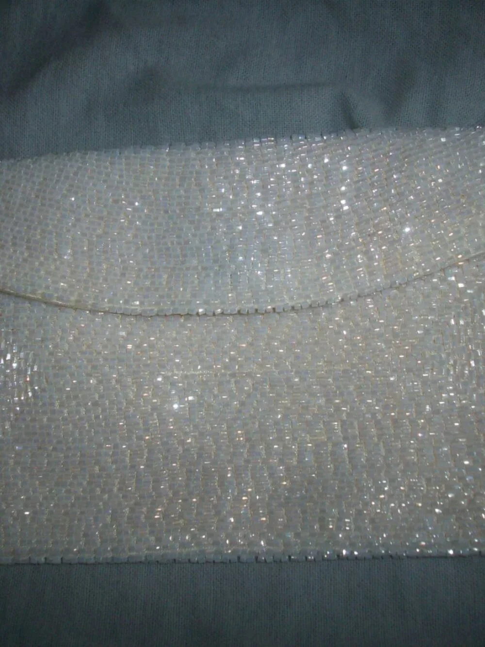 Vintage~Richere Bag~By Walborg~Beaded Clutch Bag~Made In Japan, flawed